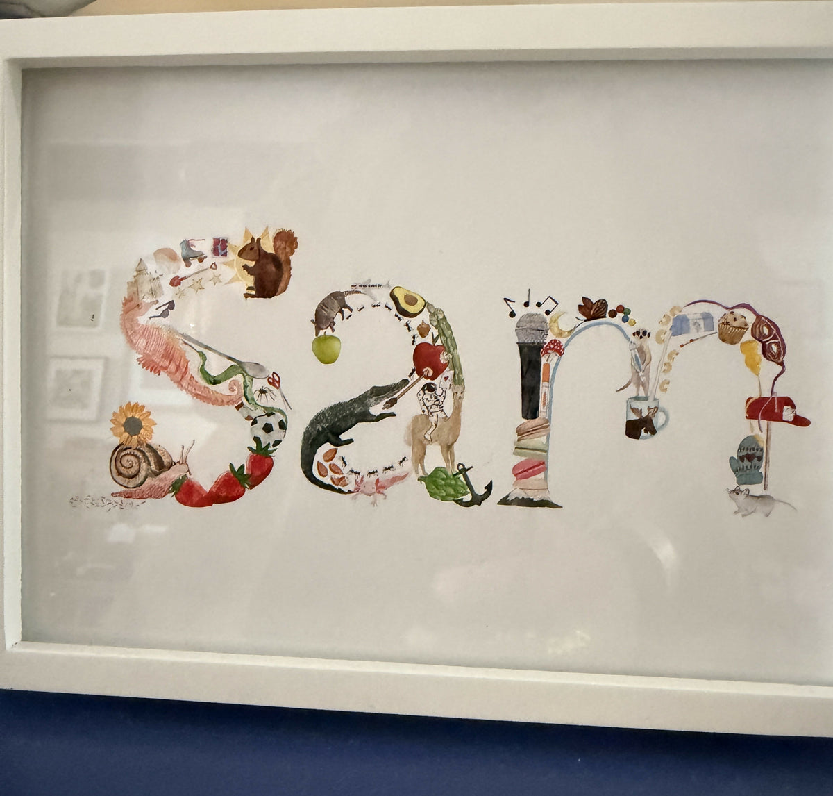 Custom Alphabet Name Print