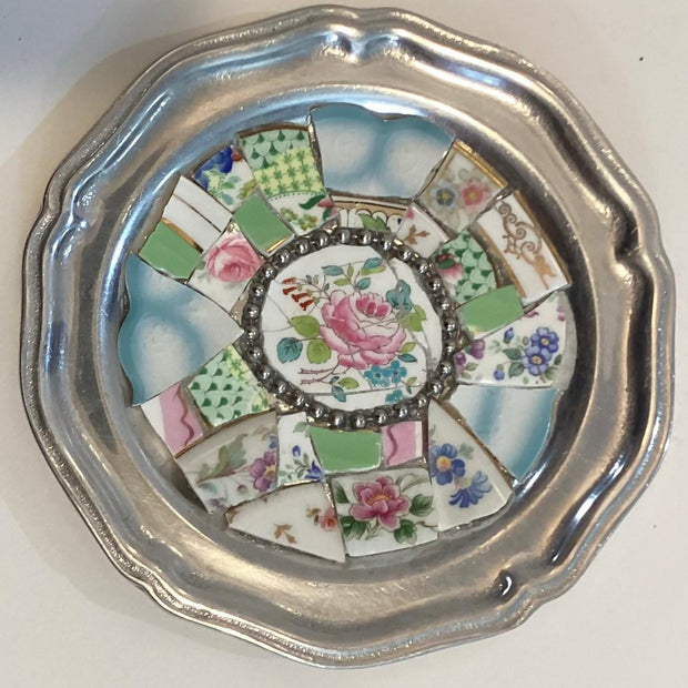 Pink Rose plate