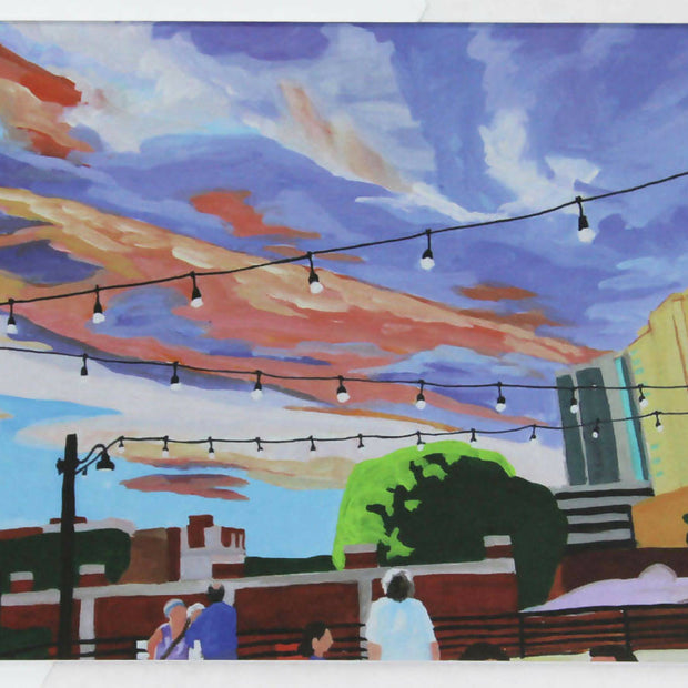 Evanston Scenes by Kathy Halper Set of 4 Notecards