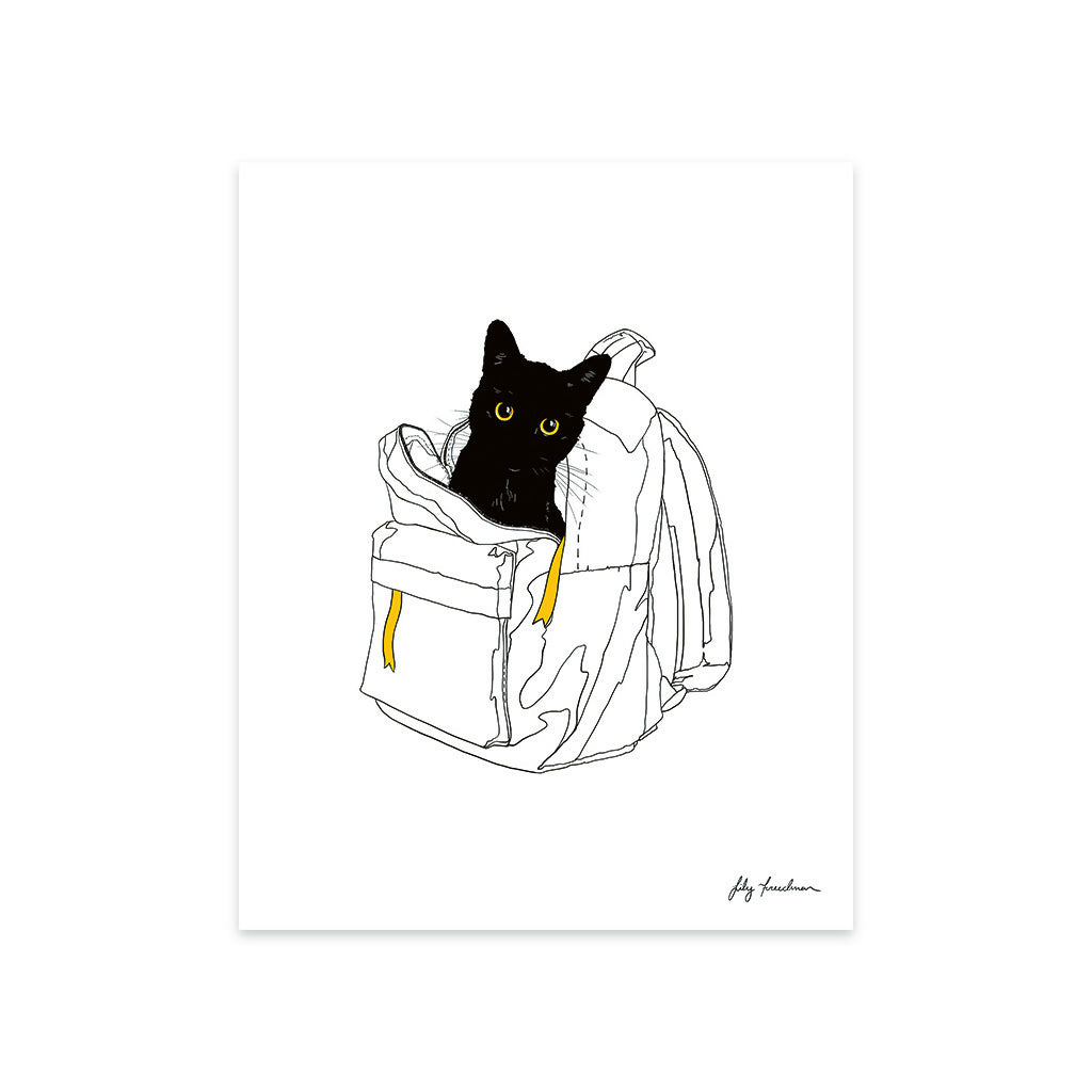 8”x10” Art Print, Luna