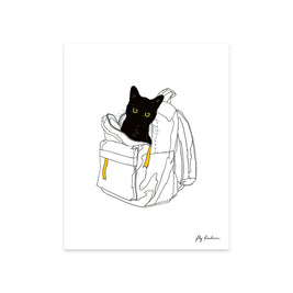 8”x10” Art Print, Luna