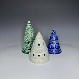 Cream Xmas Luminary Tree 1