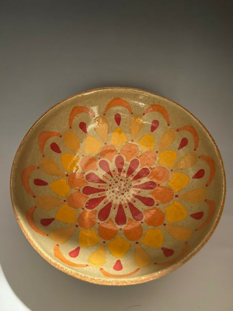 flower bowl - top view