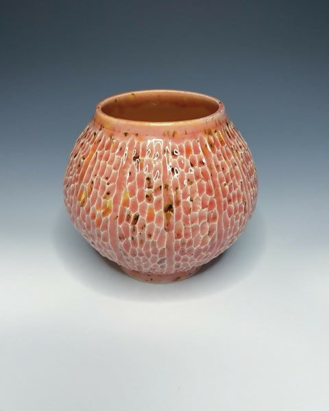 Textured Moon Jar Vase