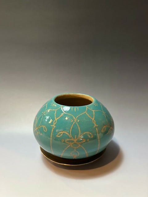 turquoise bowl