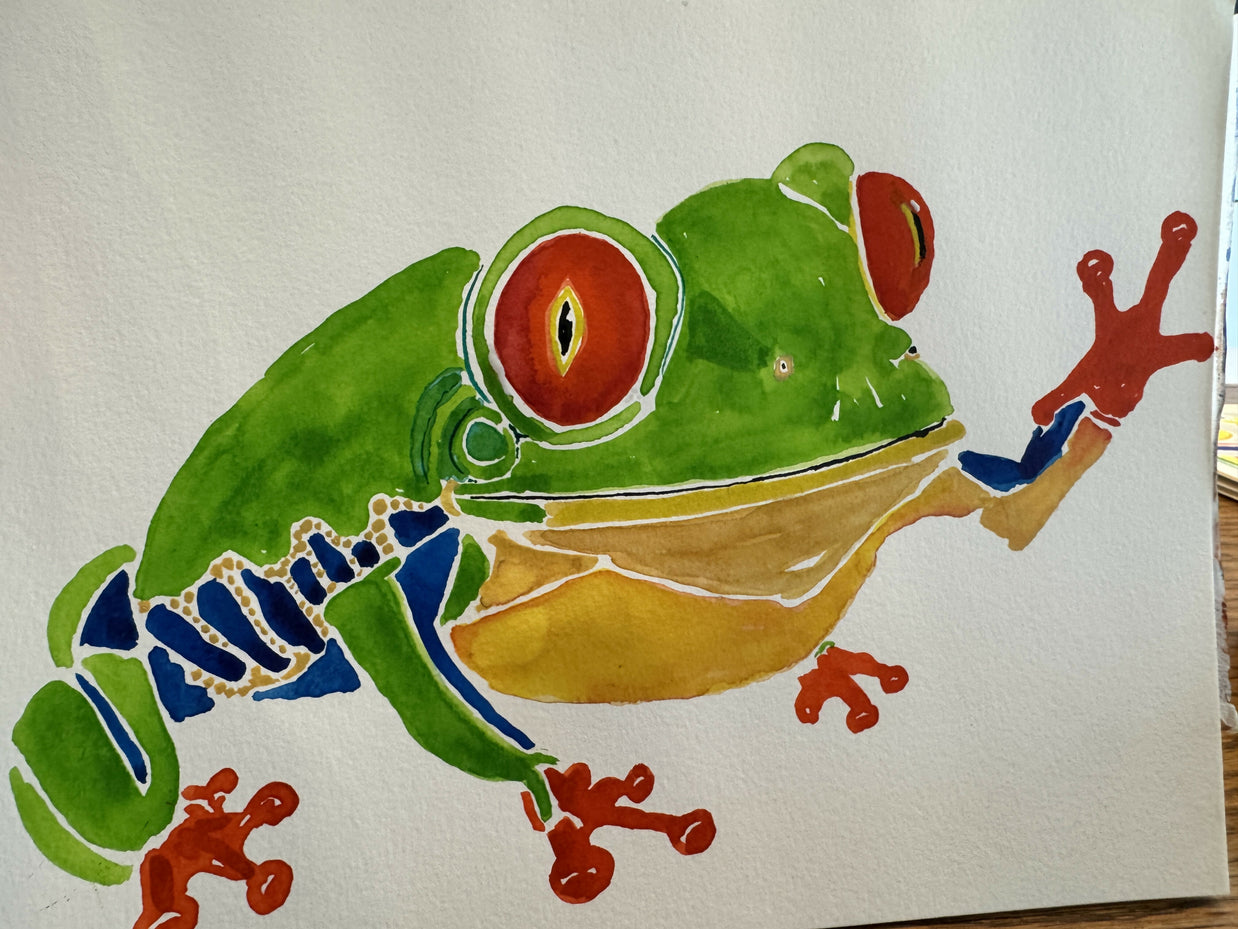 Frog Notecards