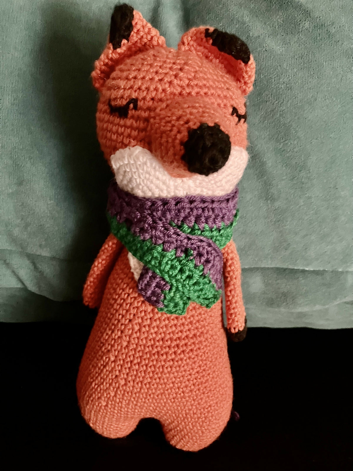 Fox with scarf