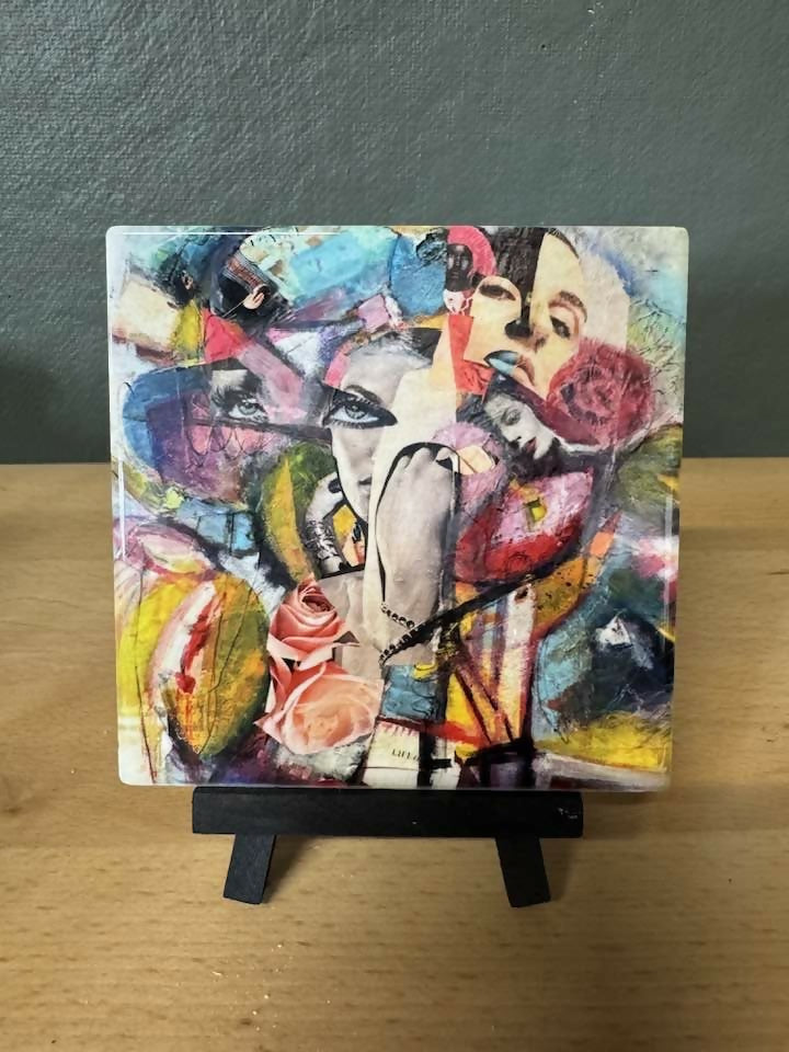 Life Is Sexy Art Tile/Roller Coaster