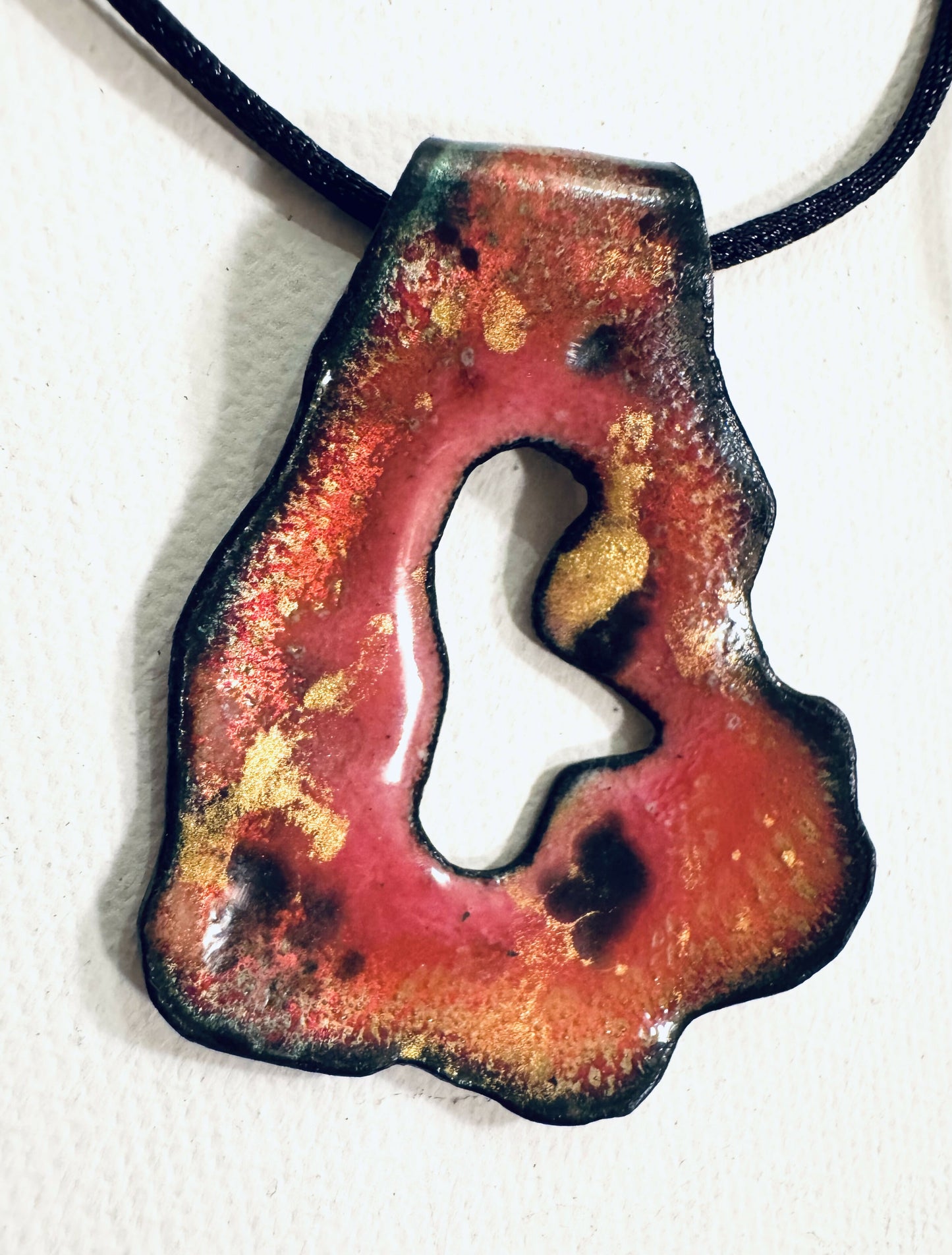 Enamel pendants