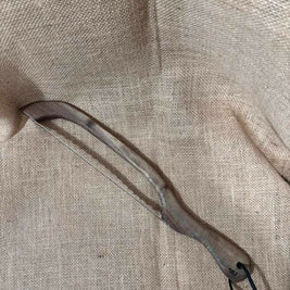 Black Walnut bow knife (bagel knife/sourdough knife)