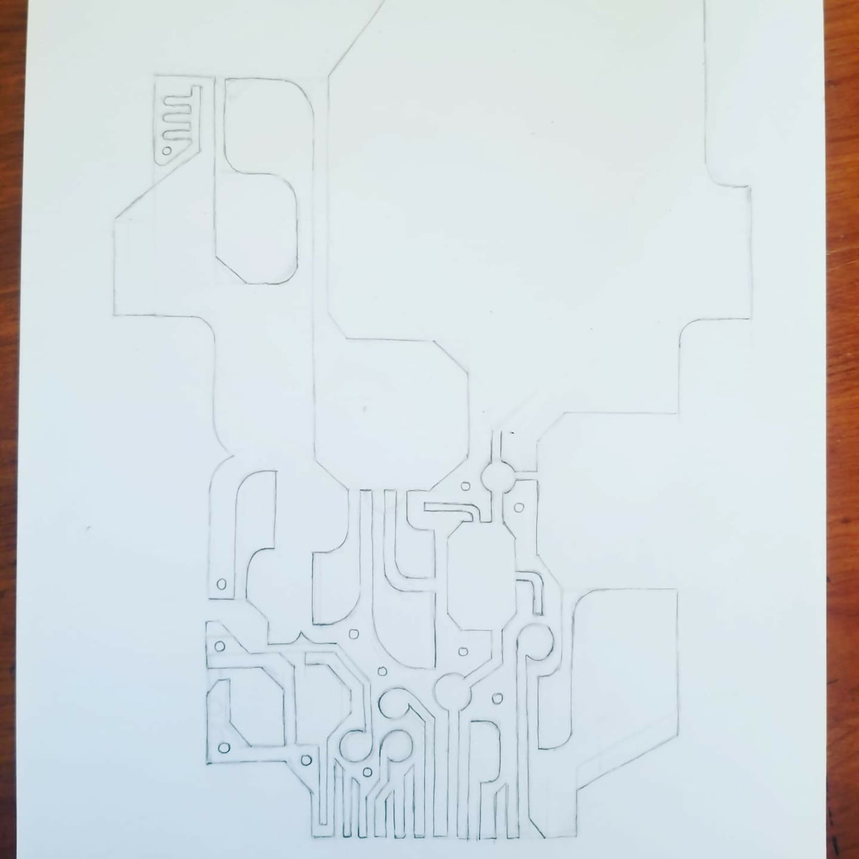Pen Test - ink drawing