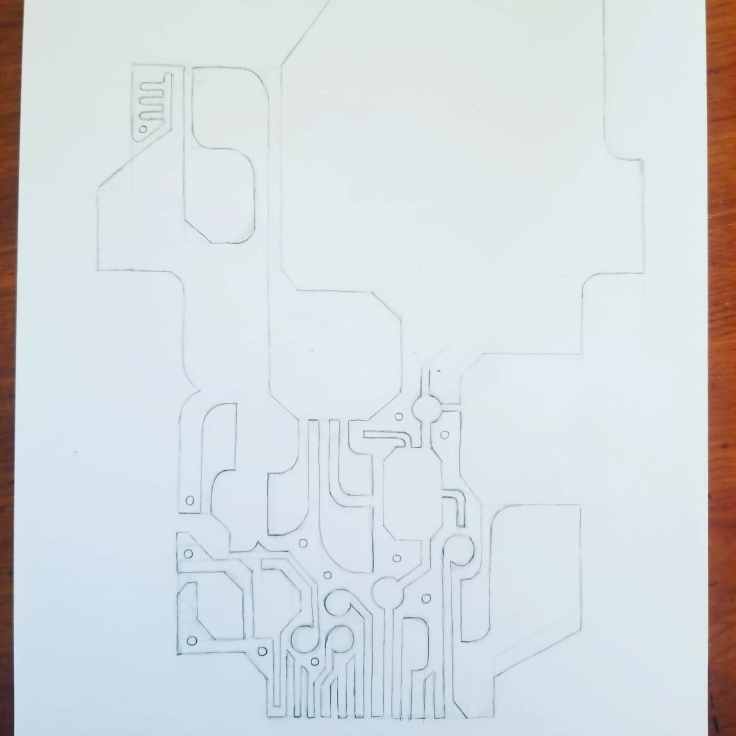 Pen Test - ink drawing