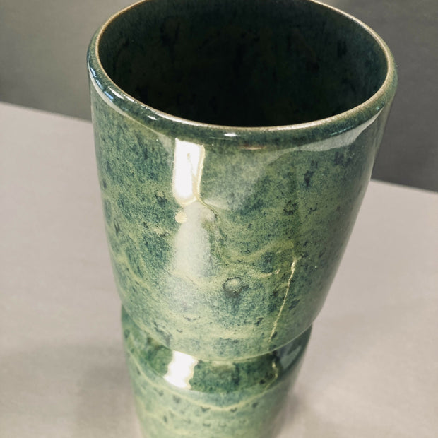 Bisected Cylinder Vase
