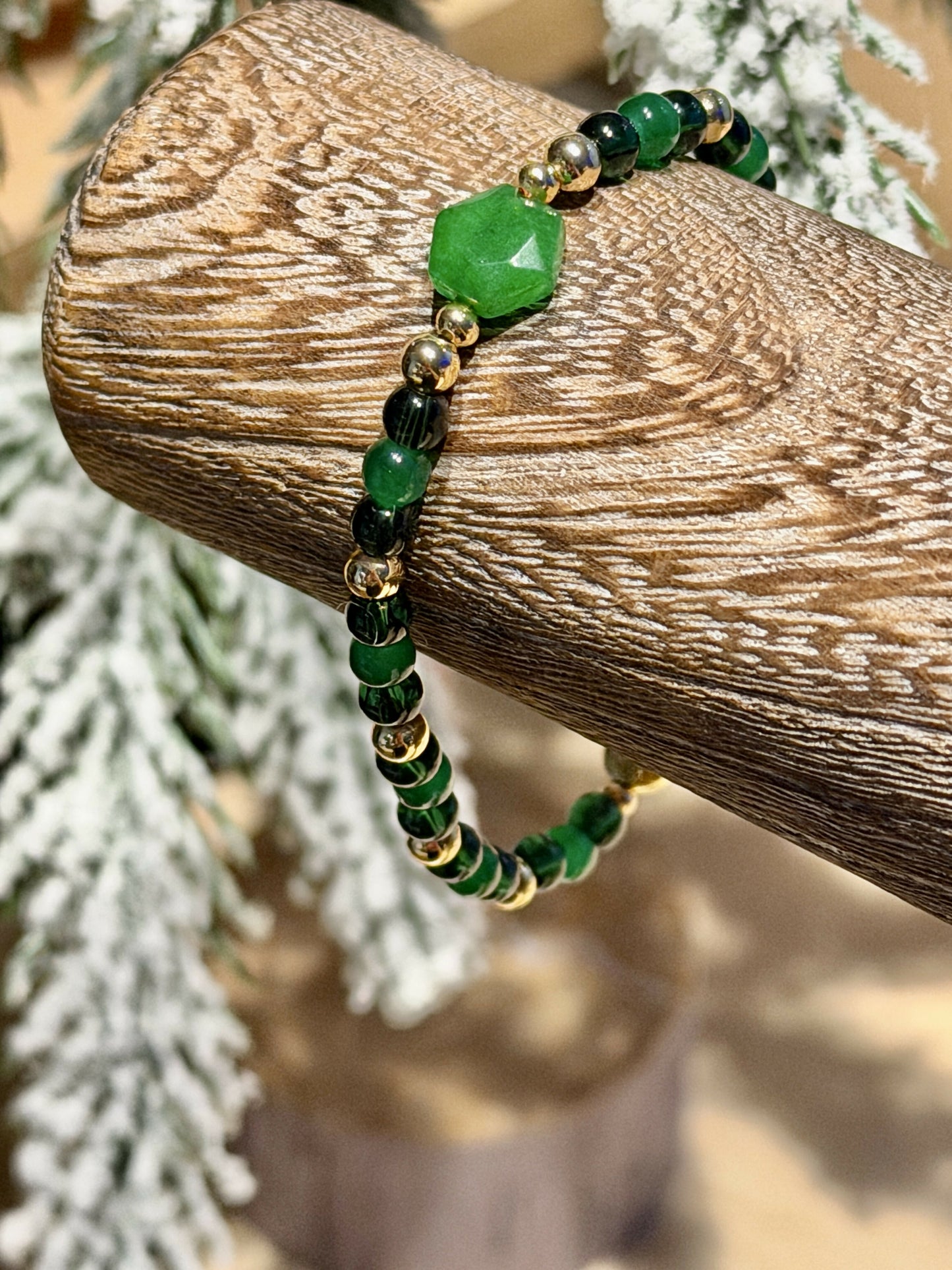 Evergreen Elegance Collection | Single Bracelets