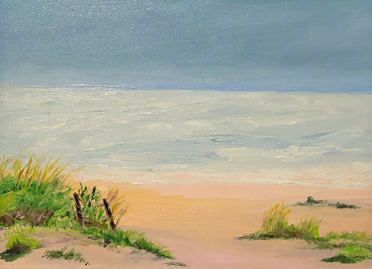 Robin Morgan Loyola Beach- Windy Day