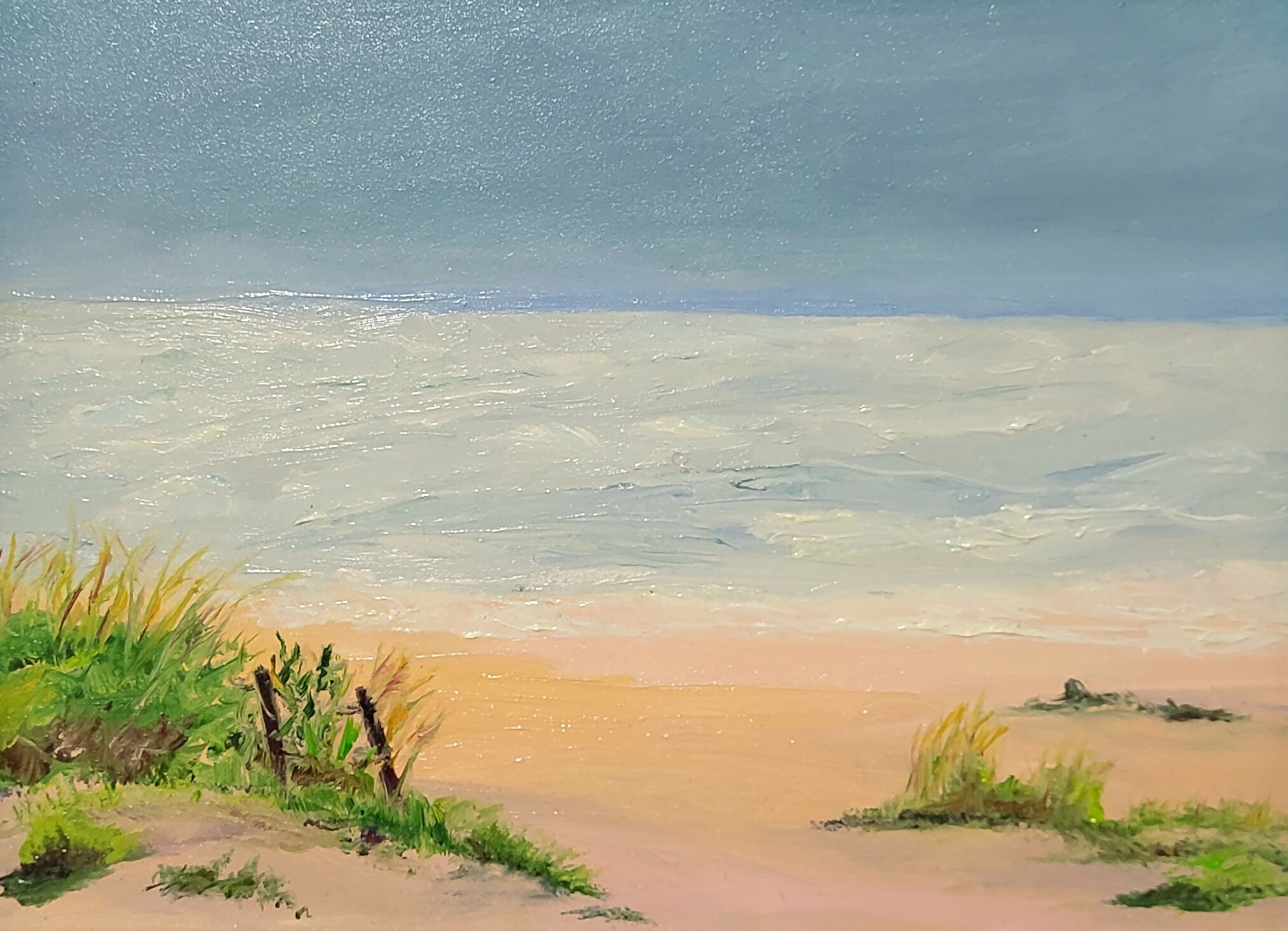 Robin Morgan Loyola Beach- Windy Day