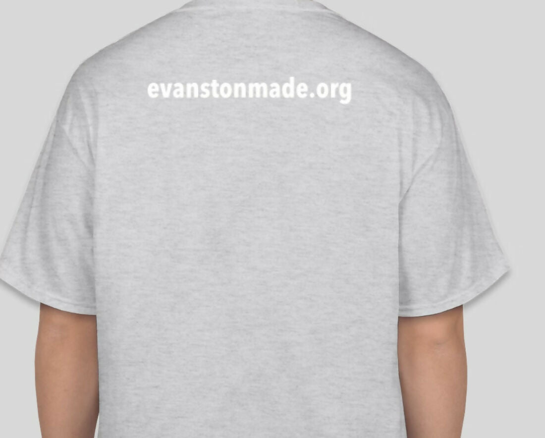 Grey EEE tee back
