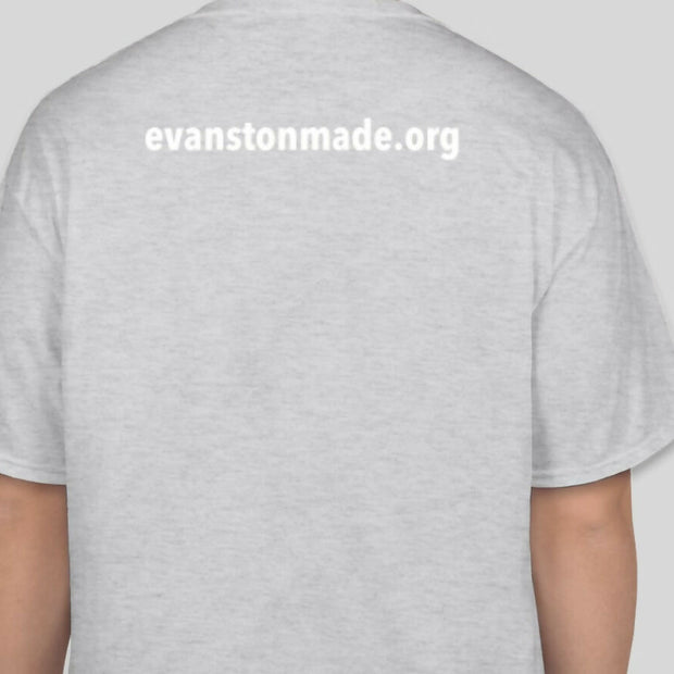 Grey EEE tee back