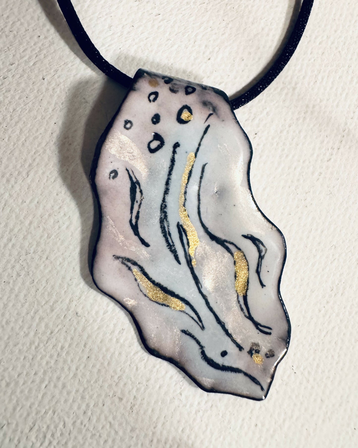 Enamel pendants