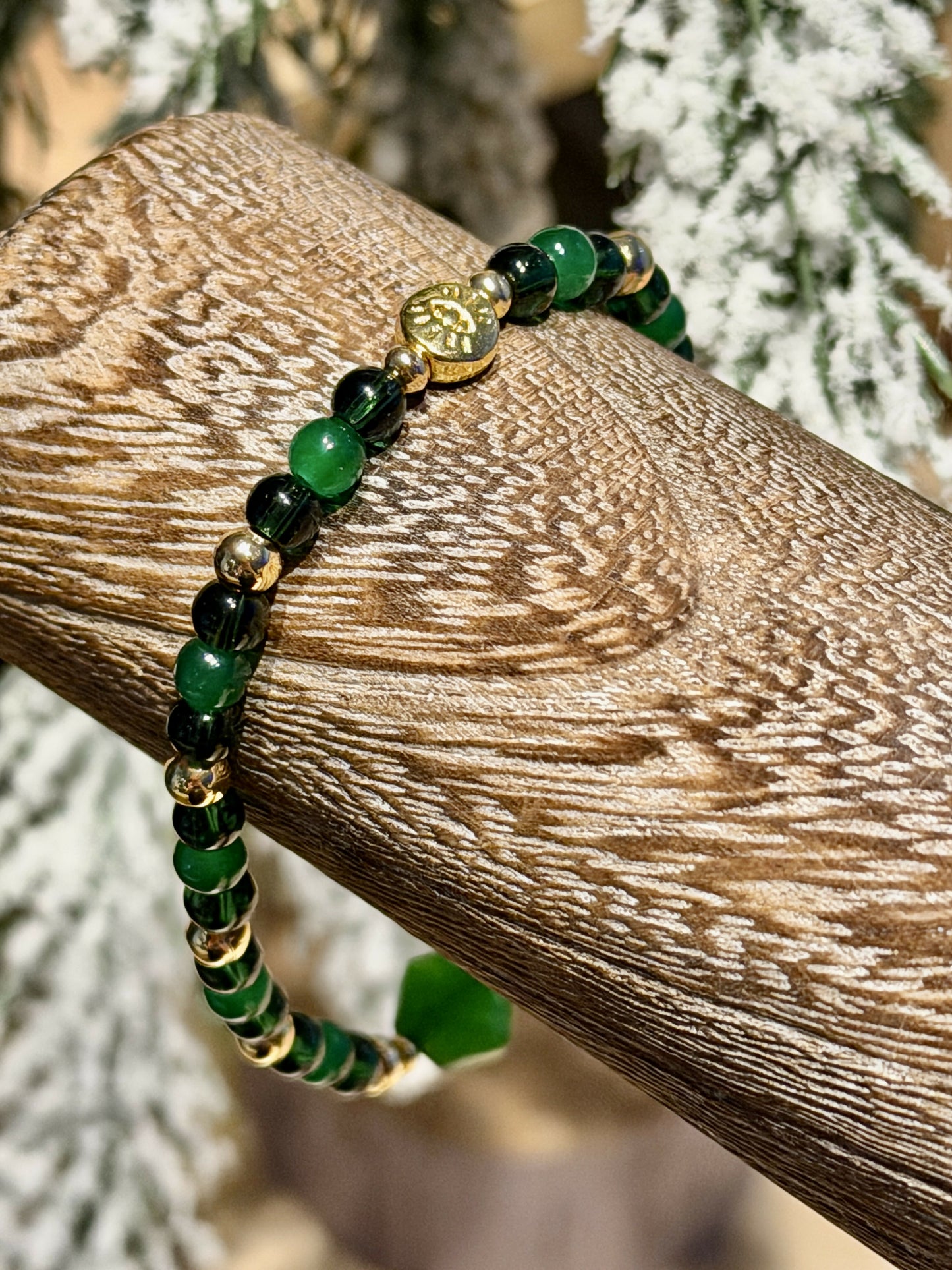 Evergreen Elegance Collection | Single Bracelets