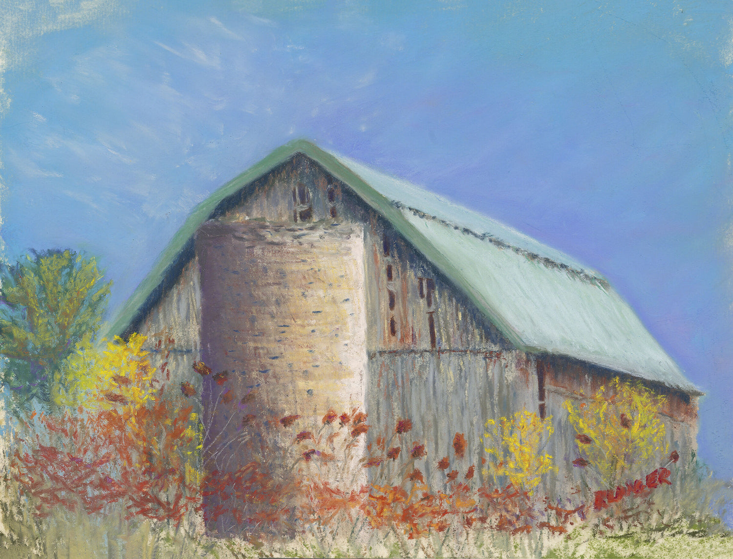 Barn # 2 - 8 inch 300dpi