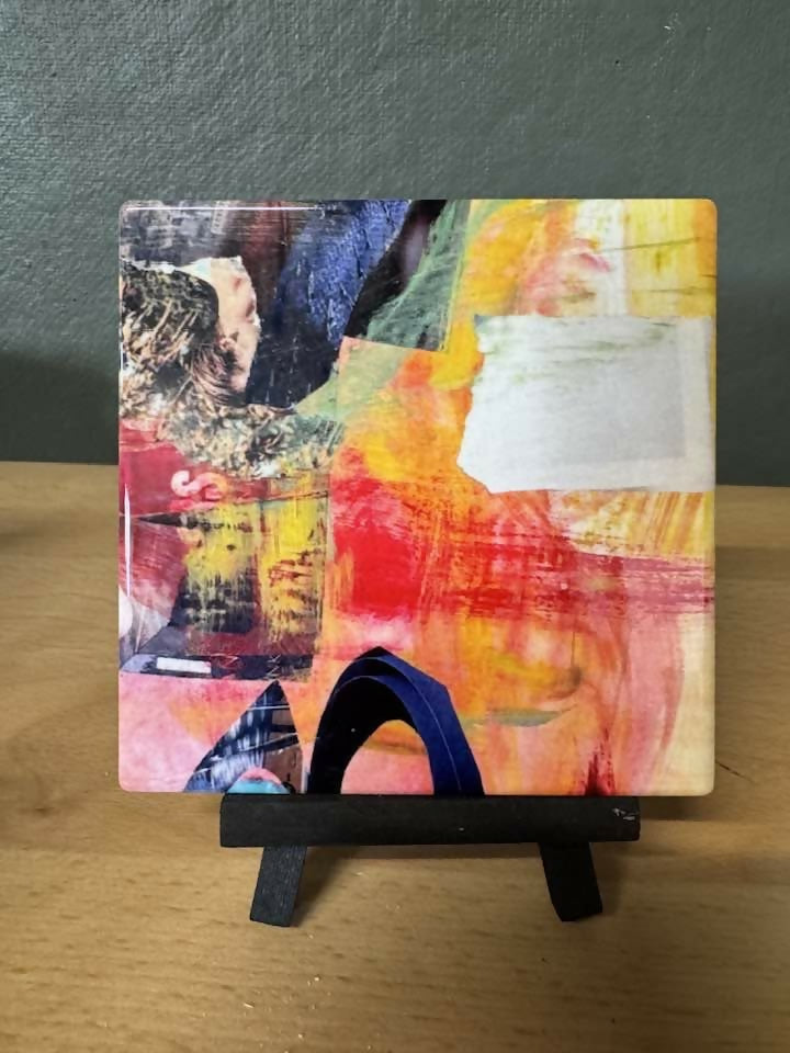Glow Series 4 Art Tile/Roller Coaster