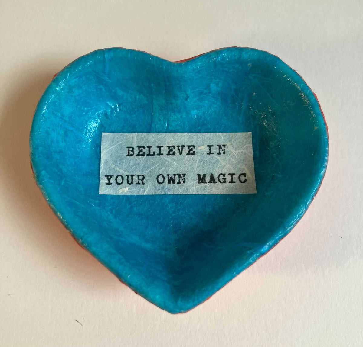 Heart trinket dish