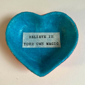 Heart trinket dish