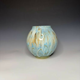 Drippy Moon Jar Vase