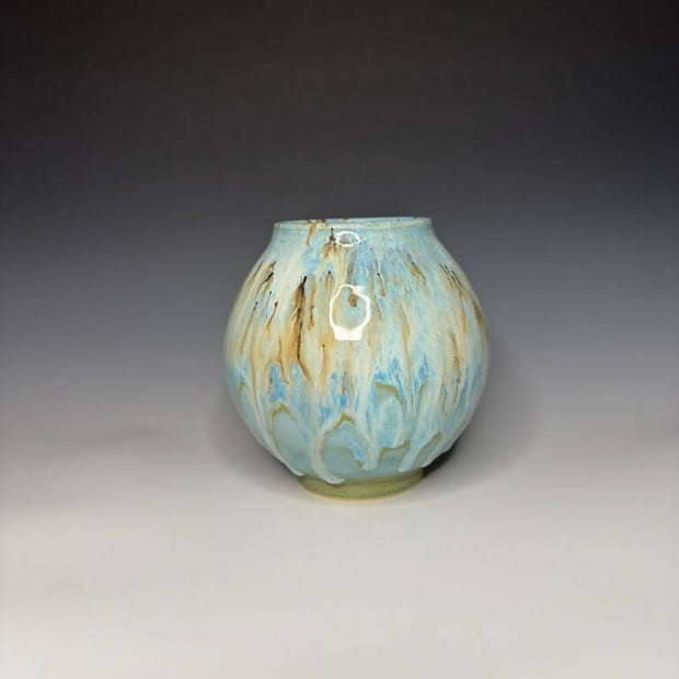 Drippy Moon Jar Vase