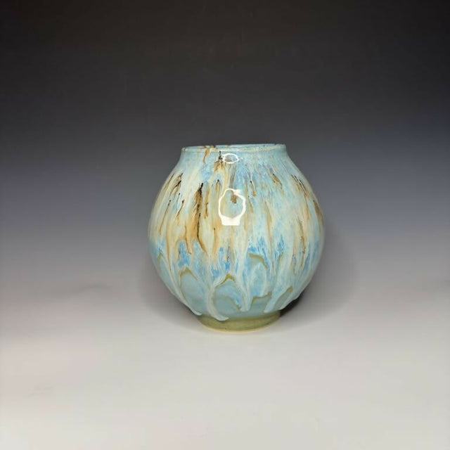 Drippy Moon Jar Vase