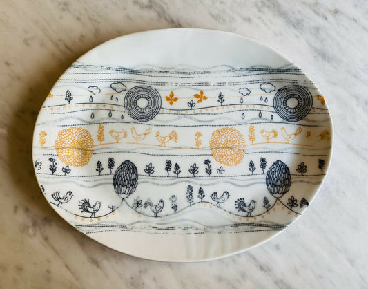 Oval platter