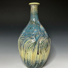 Textured Ceramic Bud Vase