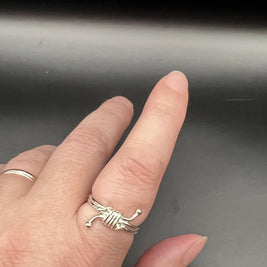 Fine Silver Wrap Rings