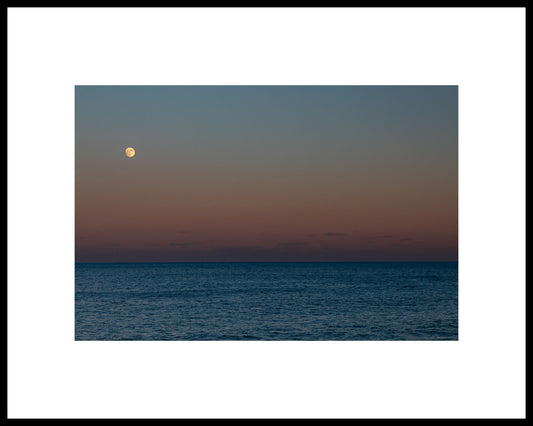 Moonrise, Lake Michigan 2019