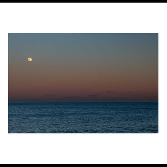 Moonrise, Lake Michigan 2019