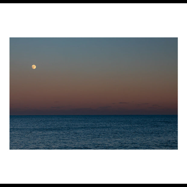 Moonrise, Lake Michigan 2019