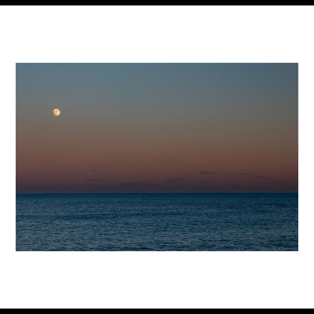Moonrise, Lake Michigan 2019