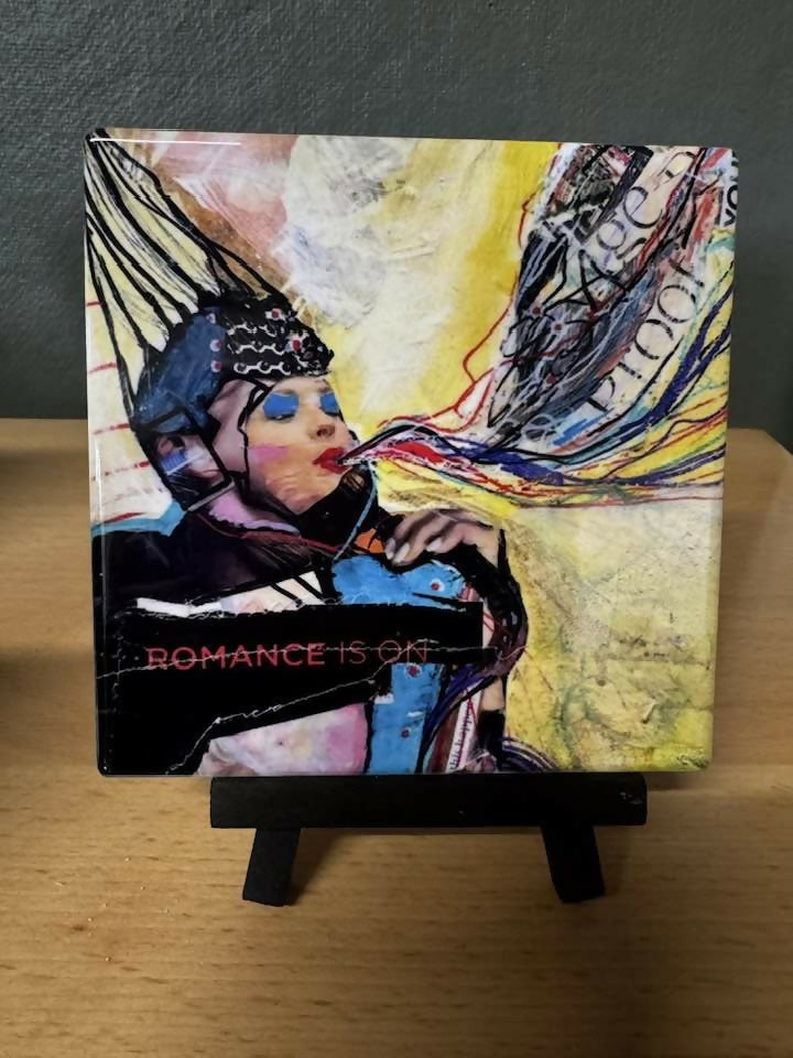 Romance Is On Art Tile/Roller Coaster