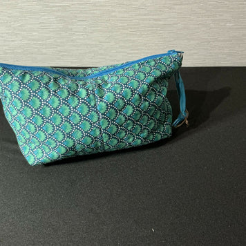 Cosmetic bag, small, peacock