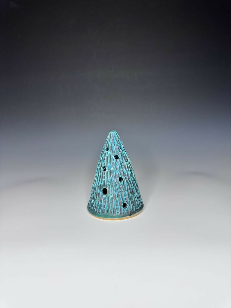 Green Xmas Tree Luminary 2