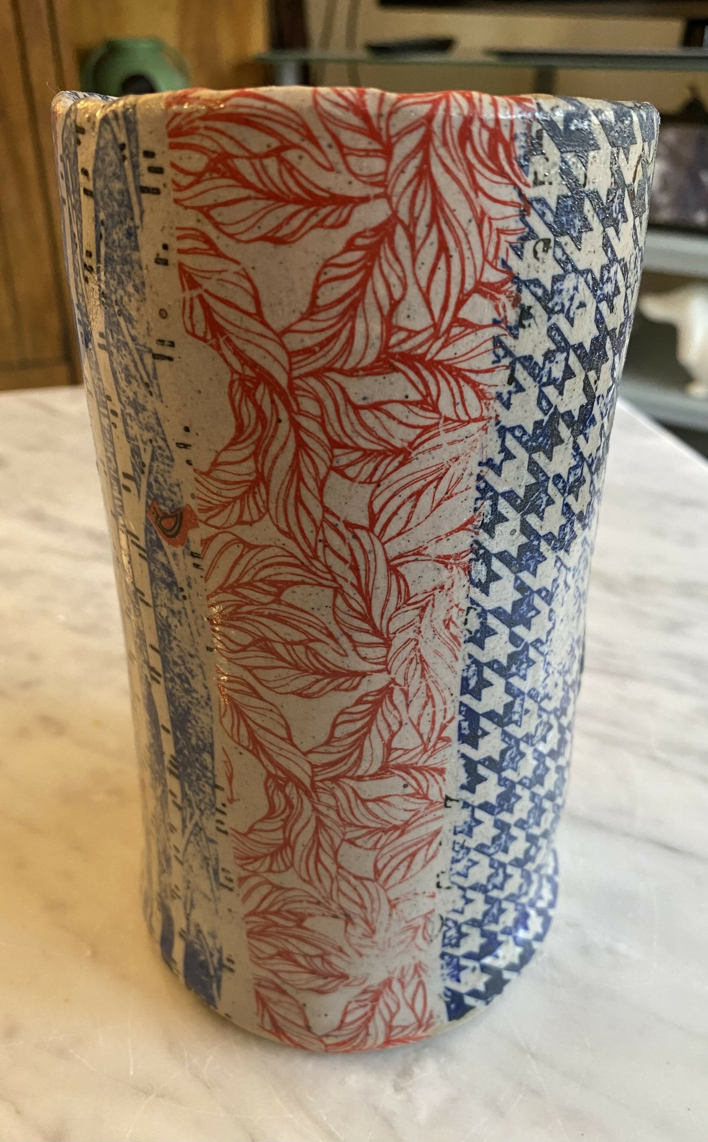 Colorful vase