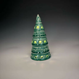 Green Xmas Tree Luminary 6