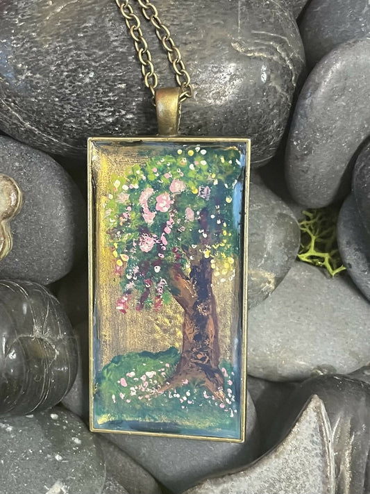 Magical tree pendant