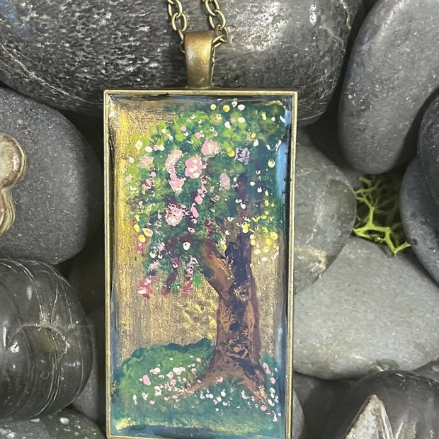 Magical tree pendant