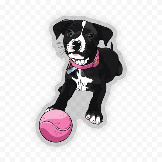 3” Art Sticker, Murphy