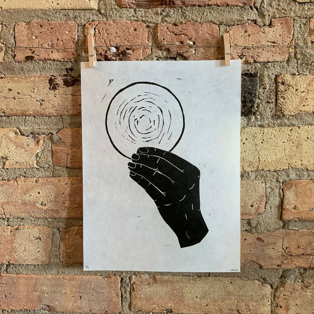 Body of Christ | Linocut Print | Wall Art