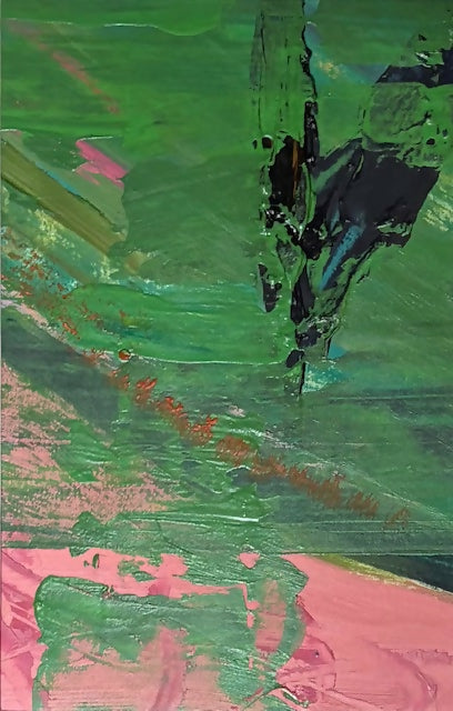 Matted 8x10 Mixed Media Paintings