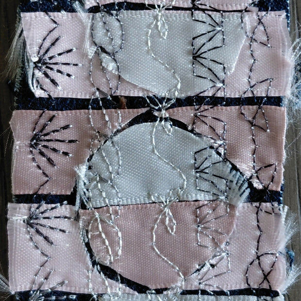 Pink & Grey Circles Bookmark