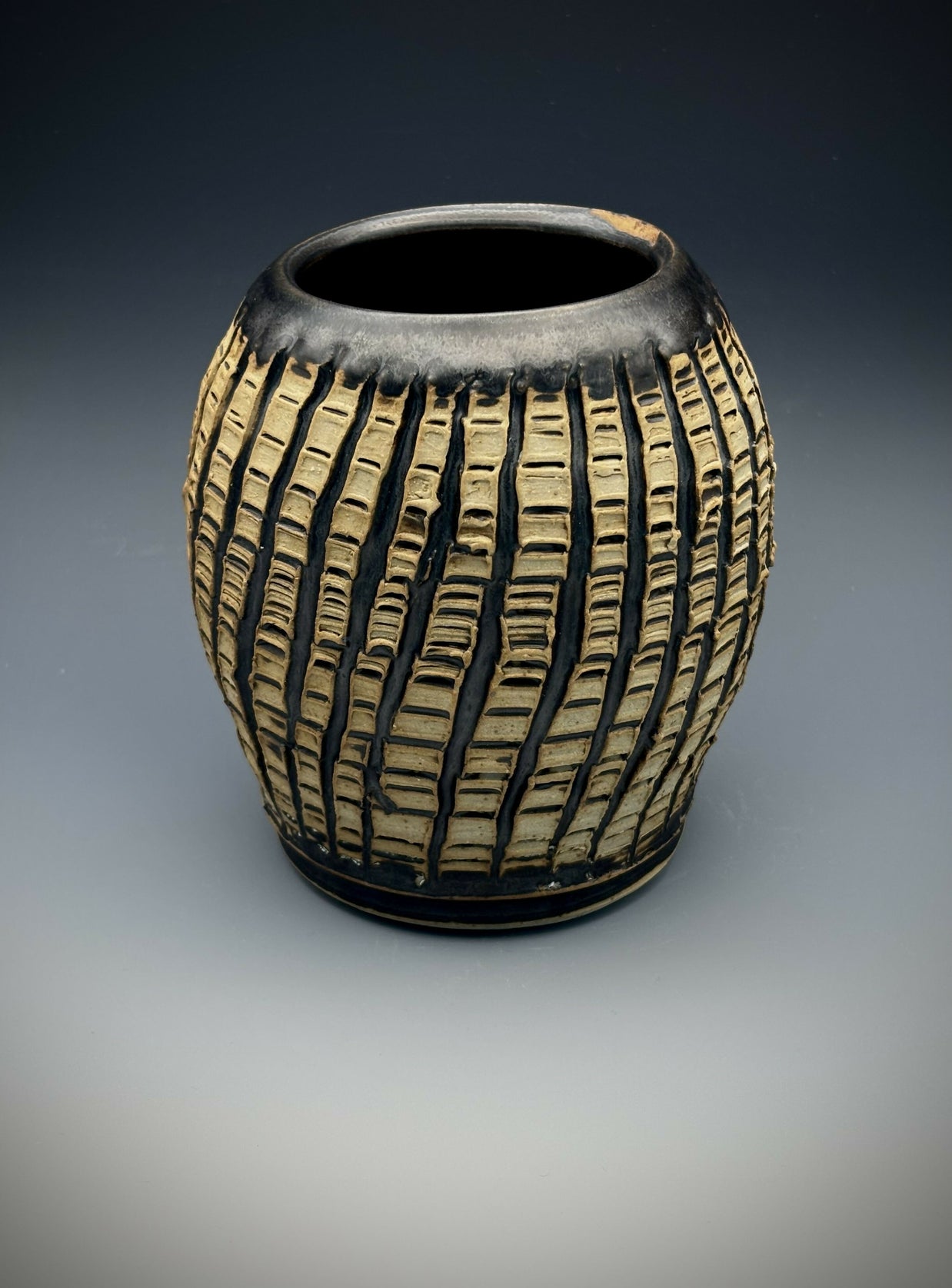 Woven Earth Vase